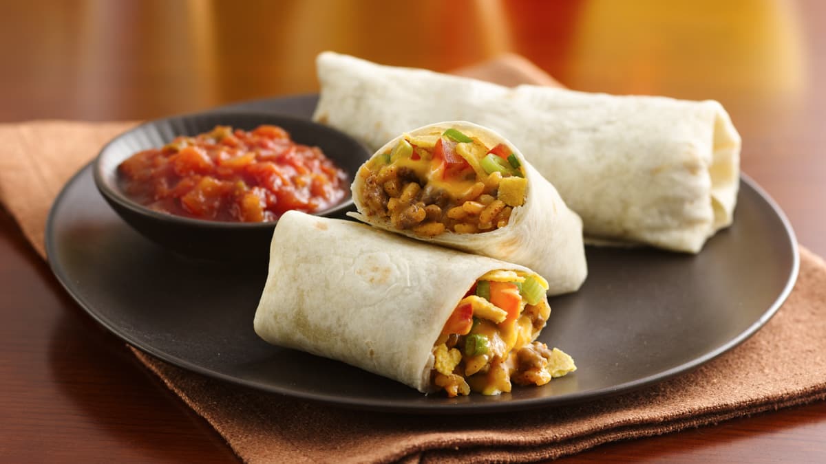 Tourtiere Burrito